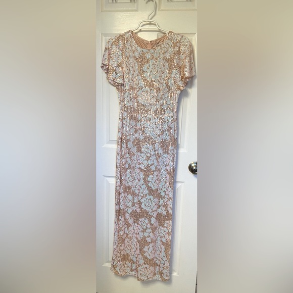 Nanette Lepore Dresses & Skirts - Nanette Lepore Sequin-Embellished Evening Gown Size 10